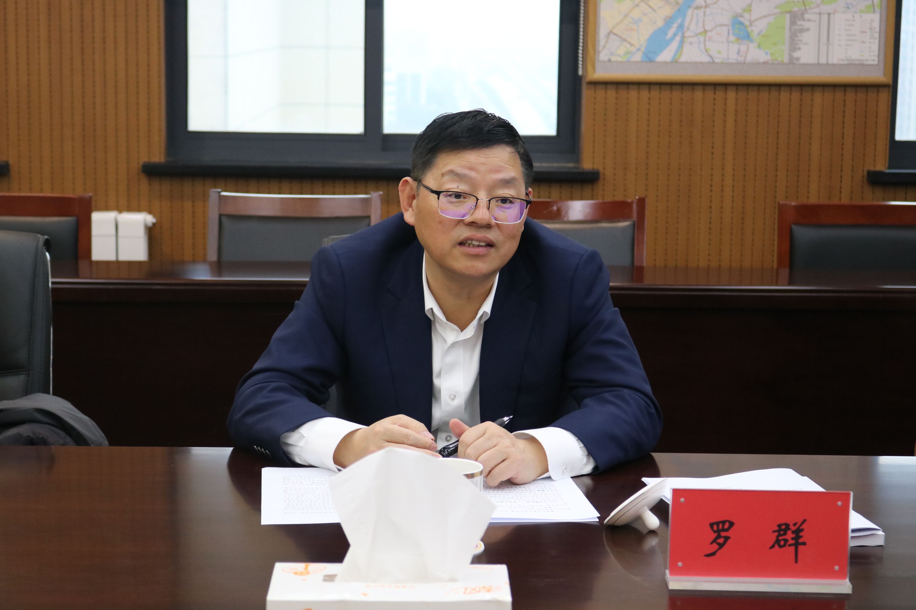 罗常委调研果博官网集团工作