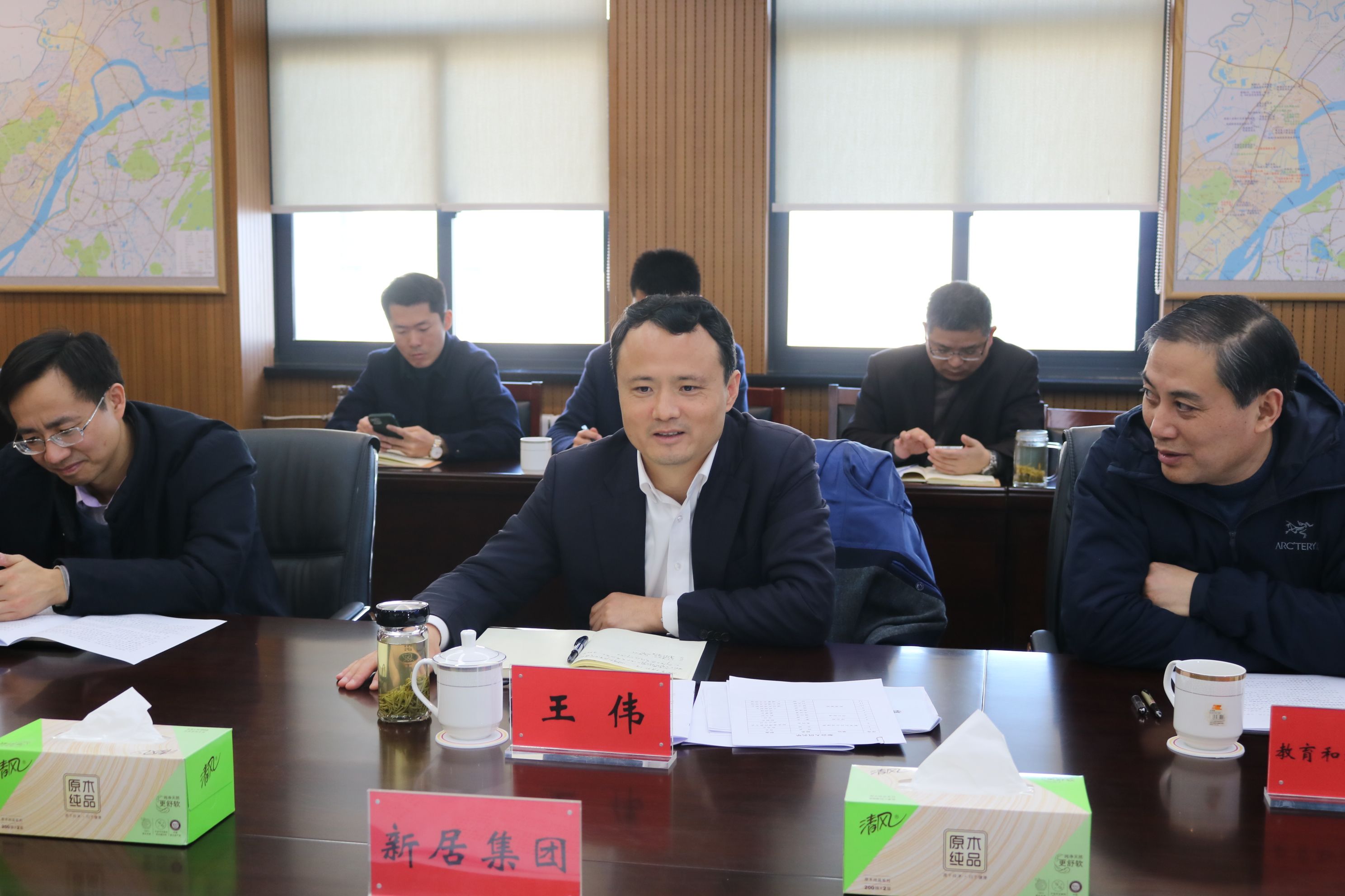 新区领导调研果博官网集团重点教育项目